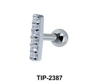 Multiple Stones Helix Ear Piercing TIP-2387