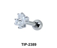 Flower Helix Ear Piercing TIP-2389
