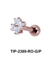 Flower Helix Ear Piercing TIP-2389