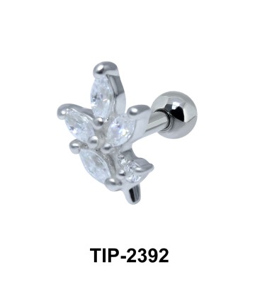 Multiple Stones Helix Ear Piercing TIP-2392