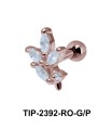Multiple Stones Helix Ear Piercing TIP-2392