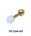 Opal Stone Helix Ear Piercing TIP-2394