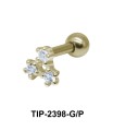 Multiple Stones Helix Ear Piercing TIP-2398