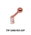 Nature Helix Ear Piercing TIP-2406