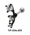 Trident Stone Helix Ear Piercing TIP-254s
