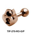 Heart Lock Helix Ear Piercing TIP-270