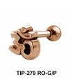 Om Shaped Upper Ear Piercing TIP-279