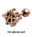 Superhero Sign Shaped Helix Piercing TIP-280