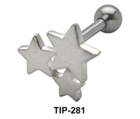 Tri Star Helix Ear Piercing TIP-281