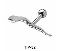 Snake Shaped Helix Piercing TIP-32