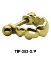 Heart Dangler Upper Ear Cartilage Mini Shields TIP-353