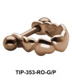 Heart Dangler Upper Ear Cartilage Mini Shields TIP-353