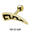 Antique Design Helix Piercing TIP-37