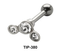 Multiple Stone Set Helix Piercing TIP-380