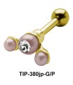 Pearl Helix Ear Piercing TIP-380jp