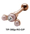 Pearl Helix Ear Piercing TIP-380jp