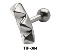 3 Pyramids Shaped Helix Piercing TIP-384