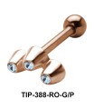 Rocket Head Helix Ear Piercing TIP-388