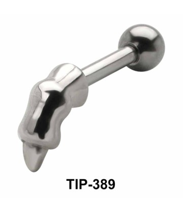 Dropping Fluid Shaped Helix Piercing TIP-389
