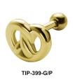 Designer Heart Hip Upper Ear TIP-399