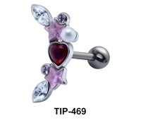 Multiple Stones Helix Ear Piercing TIP-469