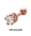 Magic Wand Shaped Helix Piercing TIP-472