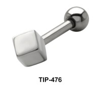 Solid Square Shaped Helix Piercing TIP-476