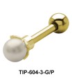 Big Pearl Set Helix Piercing TIP-604