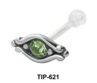 Eye Shaped PTFE Internal Barbells TIP-621 