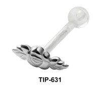 Leaves Shaped PTFE Internal Barbells TIP-631