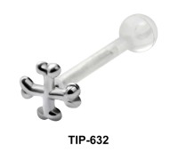 Dual Bones Shaped PTFE Internal Barbells TIP-632