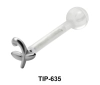 Sapling Shaped PTFE Internal Barbells TIP-635