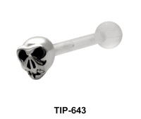 Skull Upper Ear Piercing TIP-643