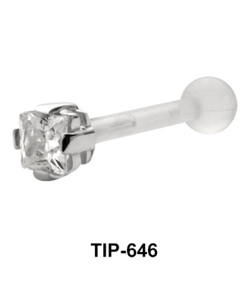 Cube Stone Upper Ear Piercing TIP-646