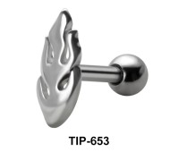 Flame Shaped Assorted Upper Ear Piercing TIP-653