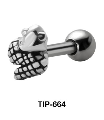 Snake Shaped Assorted Upper Ear Piercing TIP-664