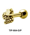 Snake Shaped Assorted Upper Ear Piercing TIP-664