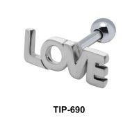 Love Shaped Helix Piercing TIP-690