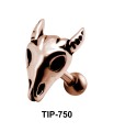 Deer Skull Shaped Helix Piercing TIP-750