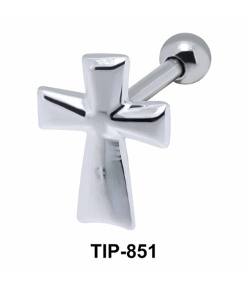 Cross Helix Ear Piercing TIP-851