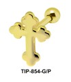 Cross Upper Ear Piercing TIP-854