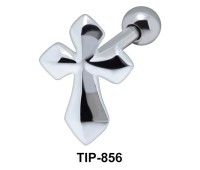 Cross Helix Ear Piercing TIP-856
