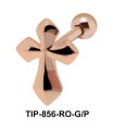 Cross Helix Ear Piercing TIP-856