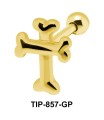 Cross Helix Ear Piercing TIP-857