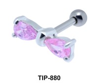Bow Helix Ear Piercing TIP-880