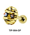 Mommy Face Shaped Helix Piercing TIP-904