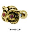 Owl Shaped Helix Piercing TIP-912