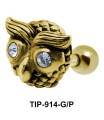 Owl Shaped Helix Piercing TIP-914