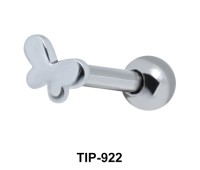 Small Butterfly Silver Upper Ear Piercing TIP-922