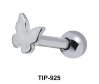 Large Butterfly Silver Upper Ear Piercing TIP-925